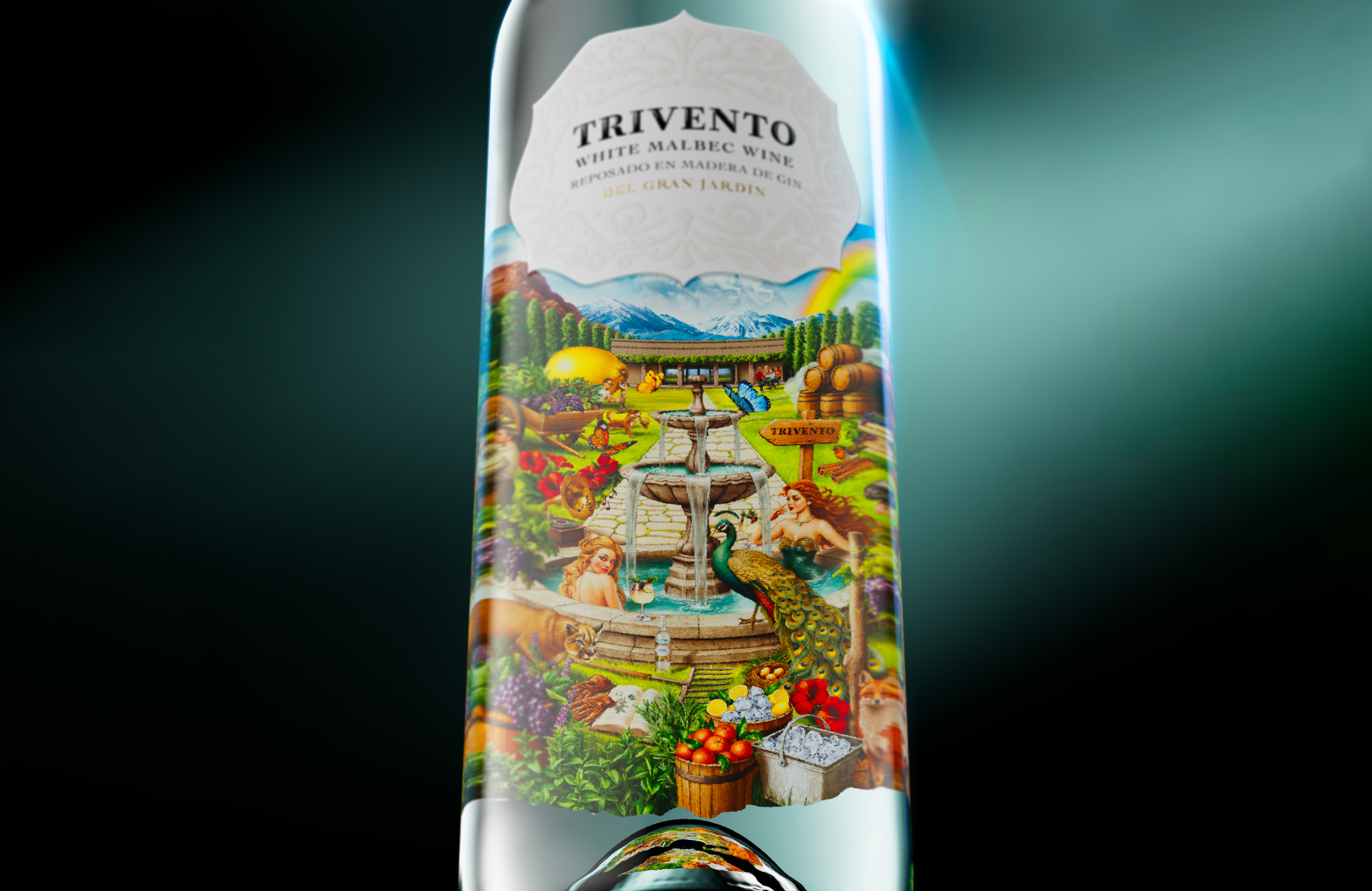 Jacomy & Mayne Studio Designs Trivento Wine Gin With a Visual Language Between Wine and Cocktail Culture
