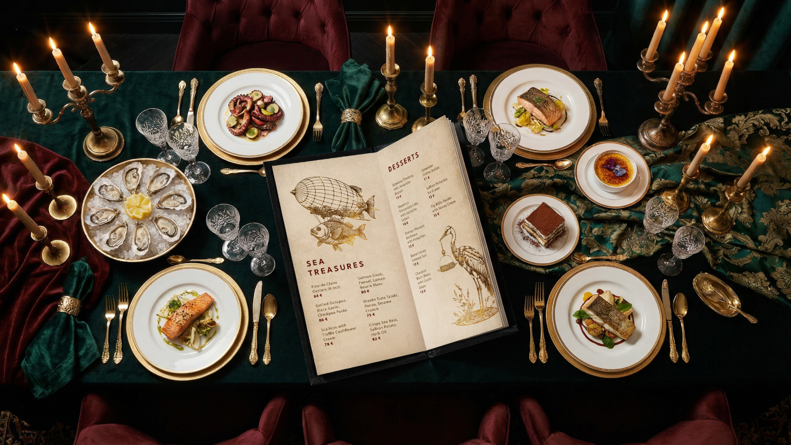 Lair of Shadows: A Mystical Visual Identity Rooted in Surrealist Metamorphosis and Ancient Symbolism