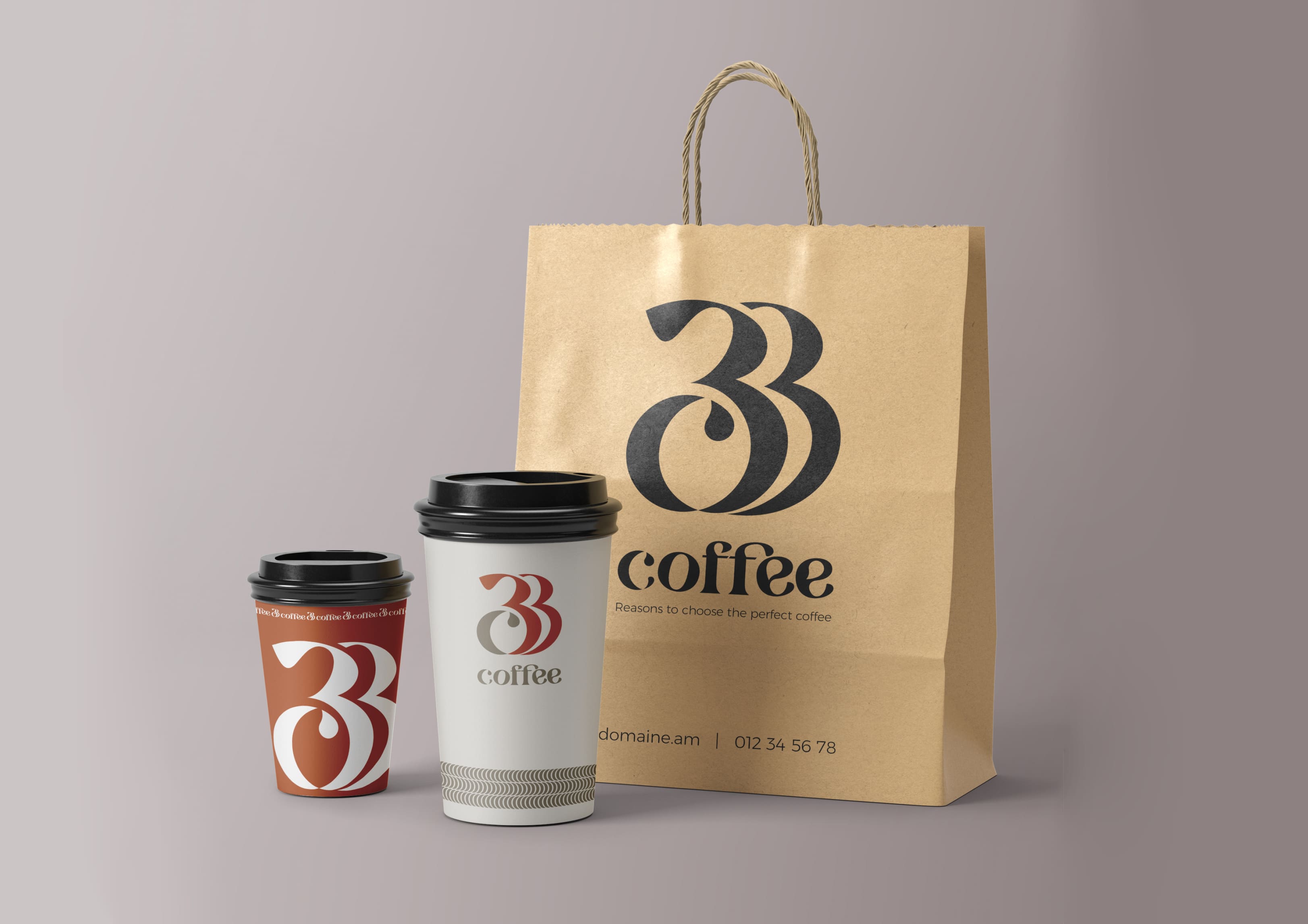 A Coffee Branding That Conveys the Perfect Harmony of Life-giving Water and Energy Rich Coffee