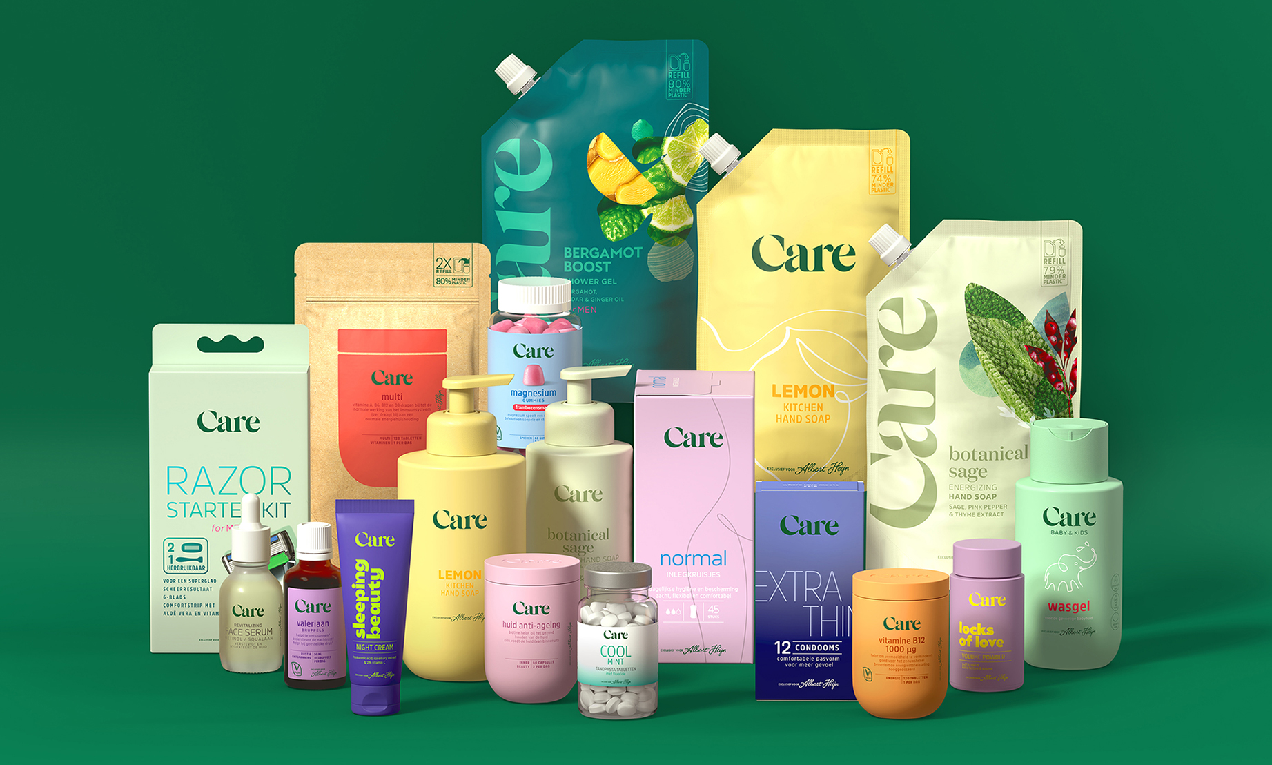 Brand Potential Benelux Repositions Care Into an Affordable Luxury Personal Care Brand for Albert Heijn