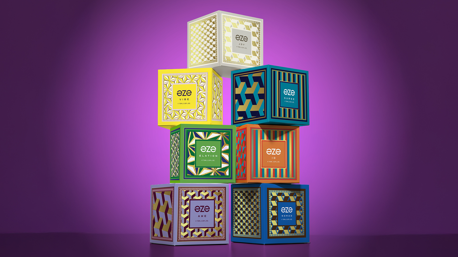 Affogato Brand Design Reimagines Festive Packaging for Eze Perfumes