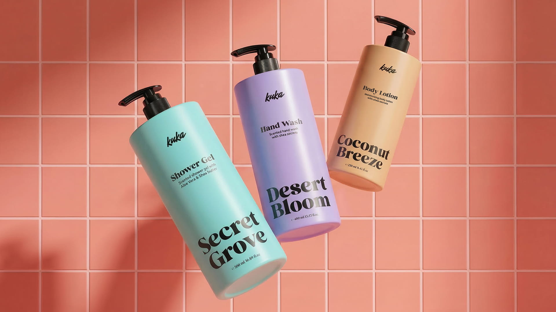 Kuka Cosmetics Visual Identity and Packaging by Los Iconic