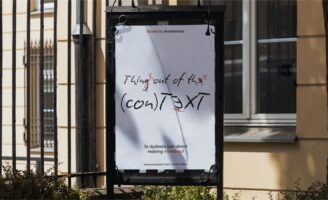 Think out of the (con)TEXT- Communication Design for Dyslexia Awareness