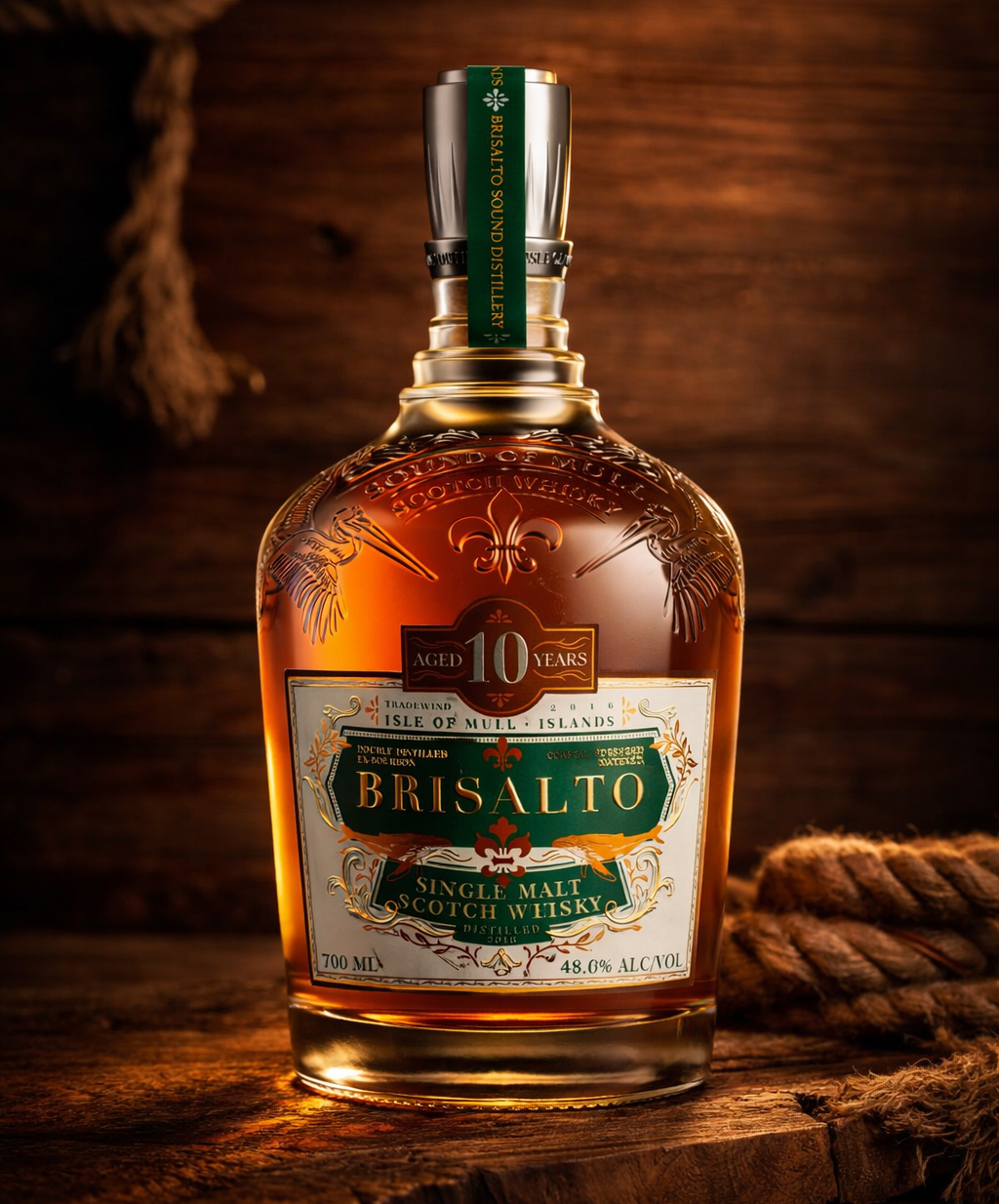 Riverside Design Studio Gives Brisalto Tradewind 2012 a Coastal Whisky Identity Shaped by Sea and Time