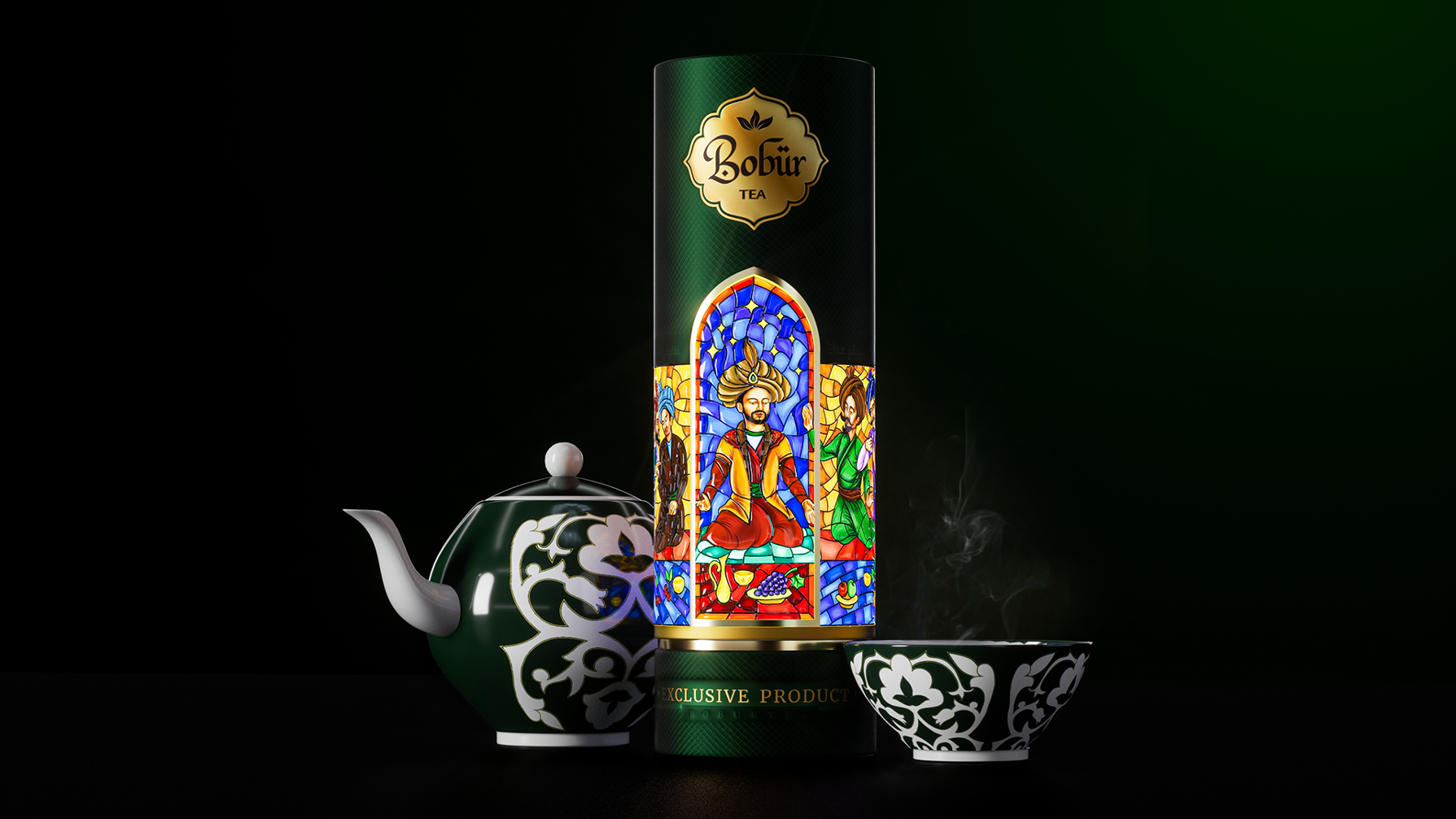 Bobur Tea – Tea Packaging That Brings the World of Bobur to Life by Minim Design