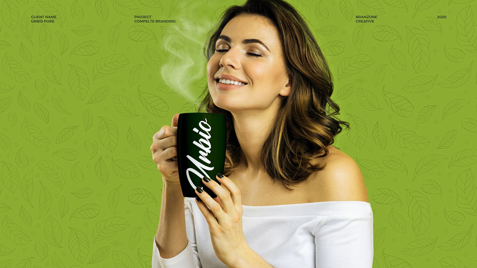 Urbio Pure: A Fresh and Natural Tea Packaging Identity by Branzone Creative