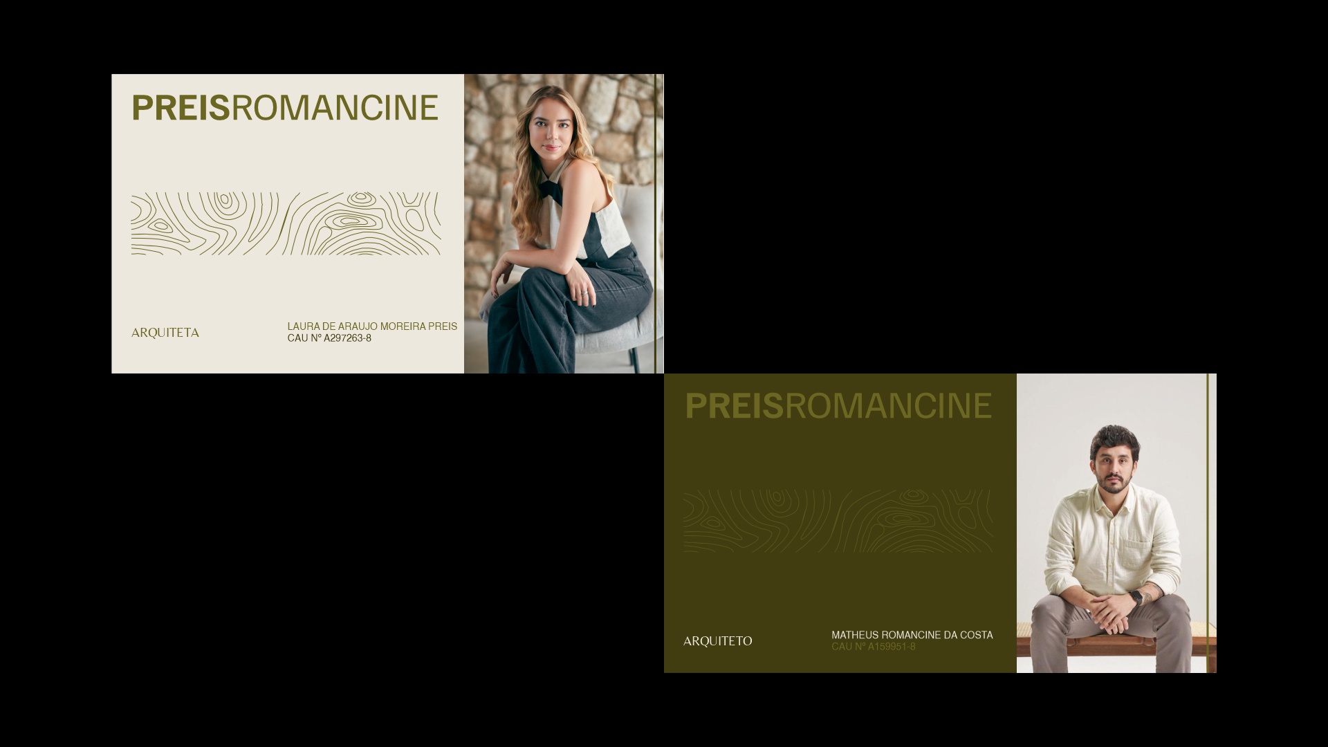 Berlim Studio Creates New Brand for Maringá-Based Architecture Firm Preisromancine