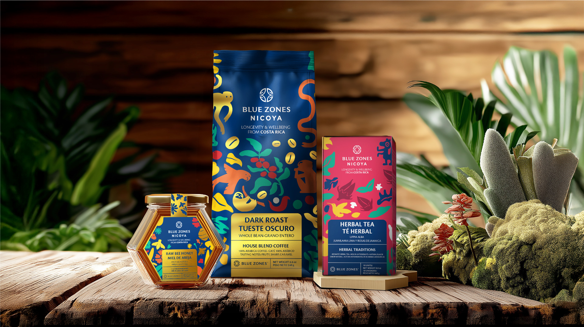 Ignite Branding Studio Shapes Blue Zones Nicoya into a Packaging System Inspired by Everyday Longevity