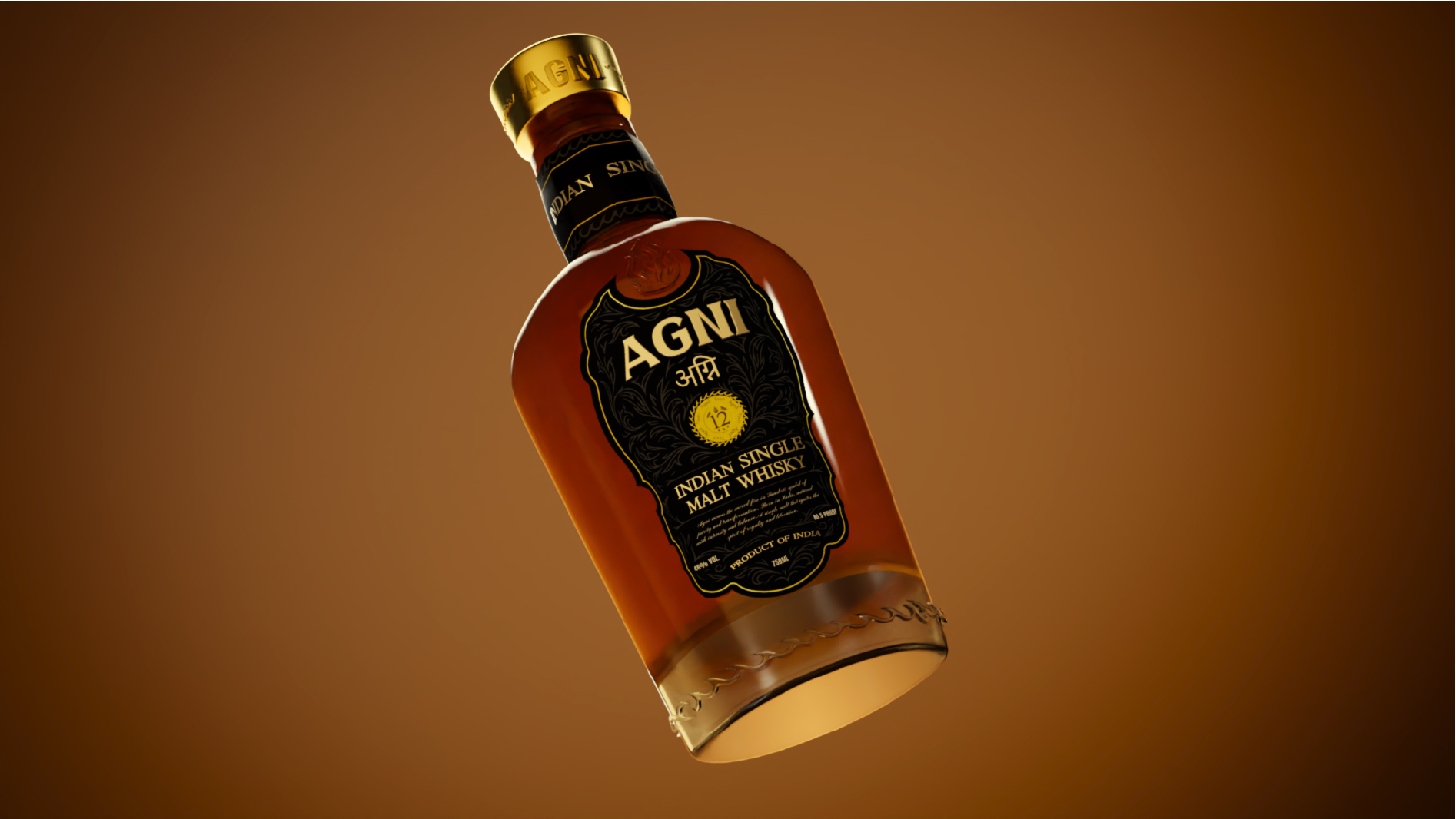 Sorted Branding Gives Agni a Fierce Liquor Identity Built for Premium Shelf Impact