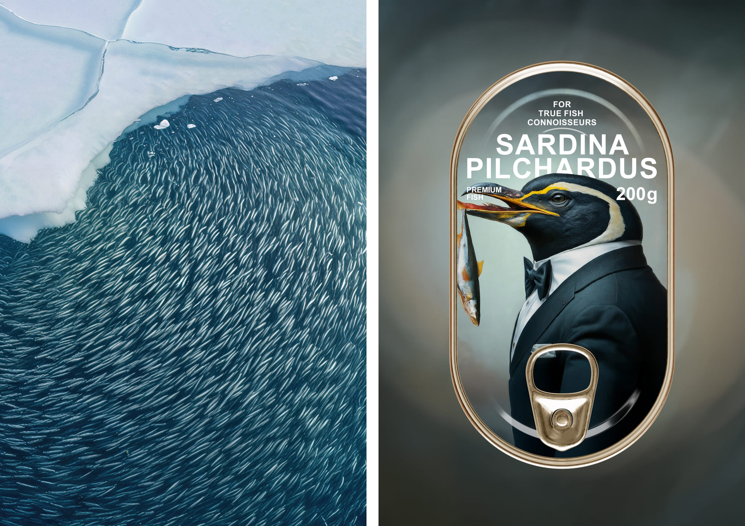 Antarctic Canned Food Packaging Design Concept by Egor Ponasenko
