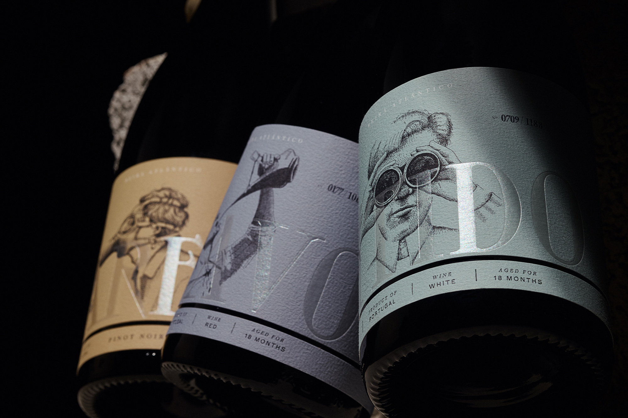 327 Creative Studio Shapes Quinta do Cabeço Trigal Into a Wine Collection Inspired by the Five Senses