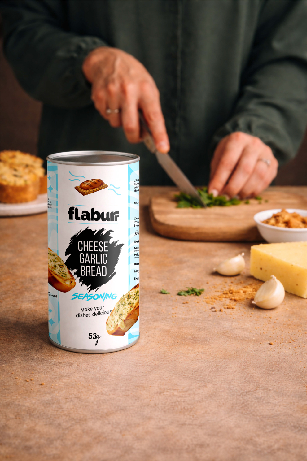 Sorted Branding Launches Flaburr with a High-Energy Seasoning Packaging System