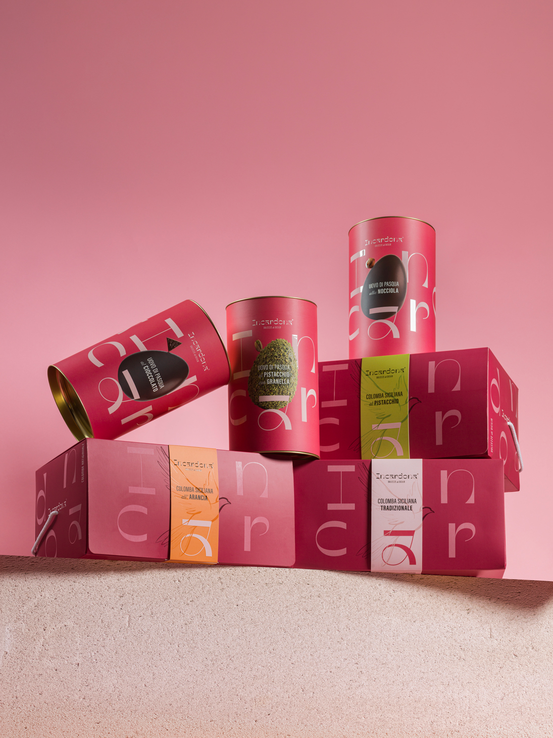 Rosario Lo Iacono Design Shapes Incardona Easter Collection Into a Flexible Seasonal Packaging System