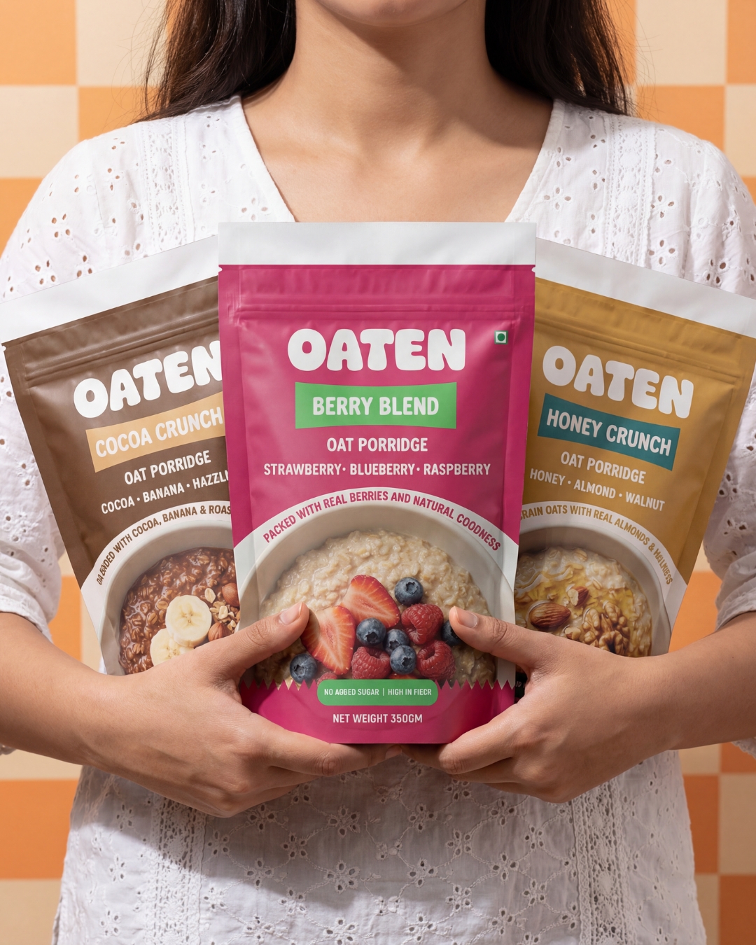 Oaten — Modern Oat Porridge Packaging Design