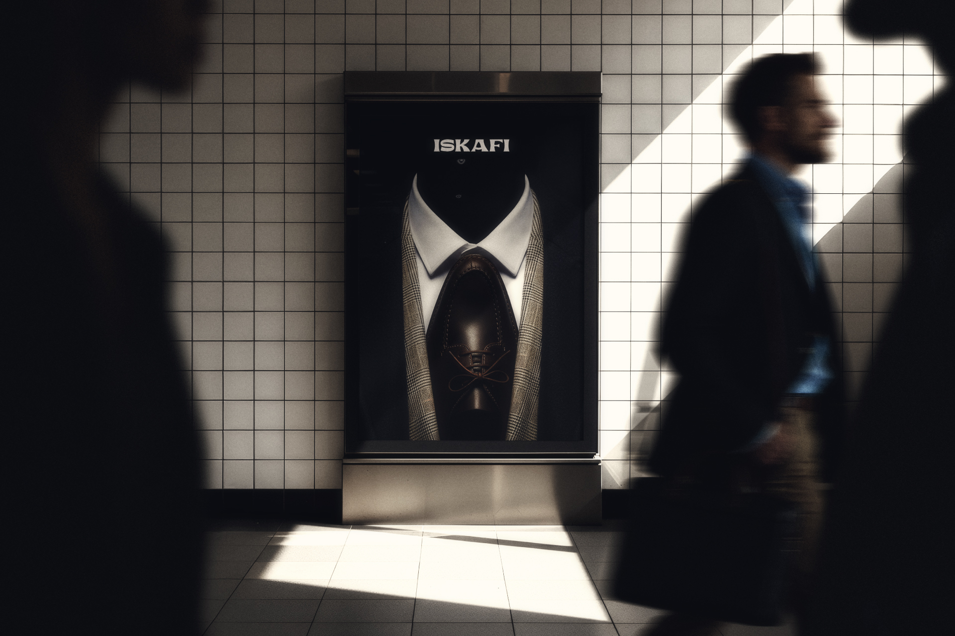 Iskafi Luxury Footwear Brand Identity by Amjad Battal