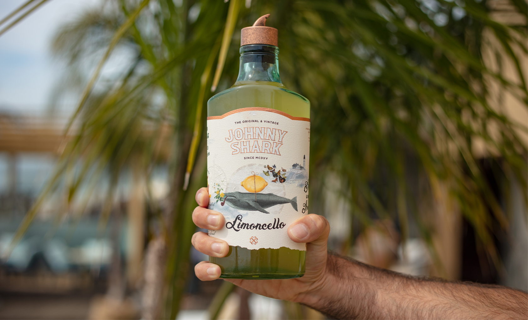 M&A Creative Agency Unveils Johnny Shark with a Limoncello Identity Inspired by Maritime Legend