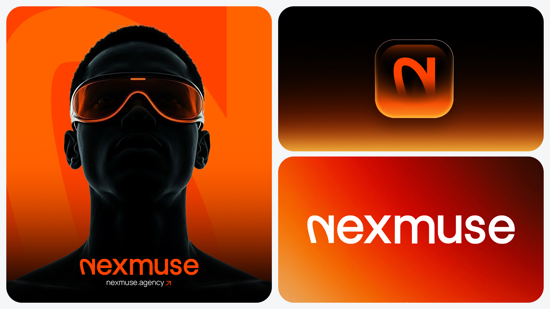 Nexmuse Agency Brand Identity Design by Shahin Islam