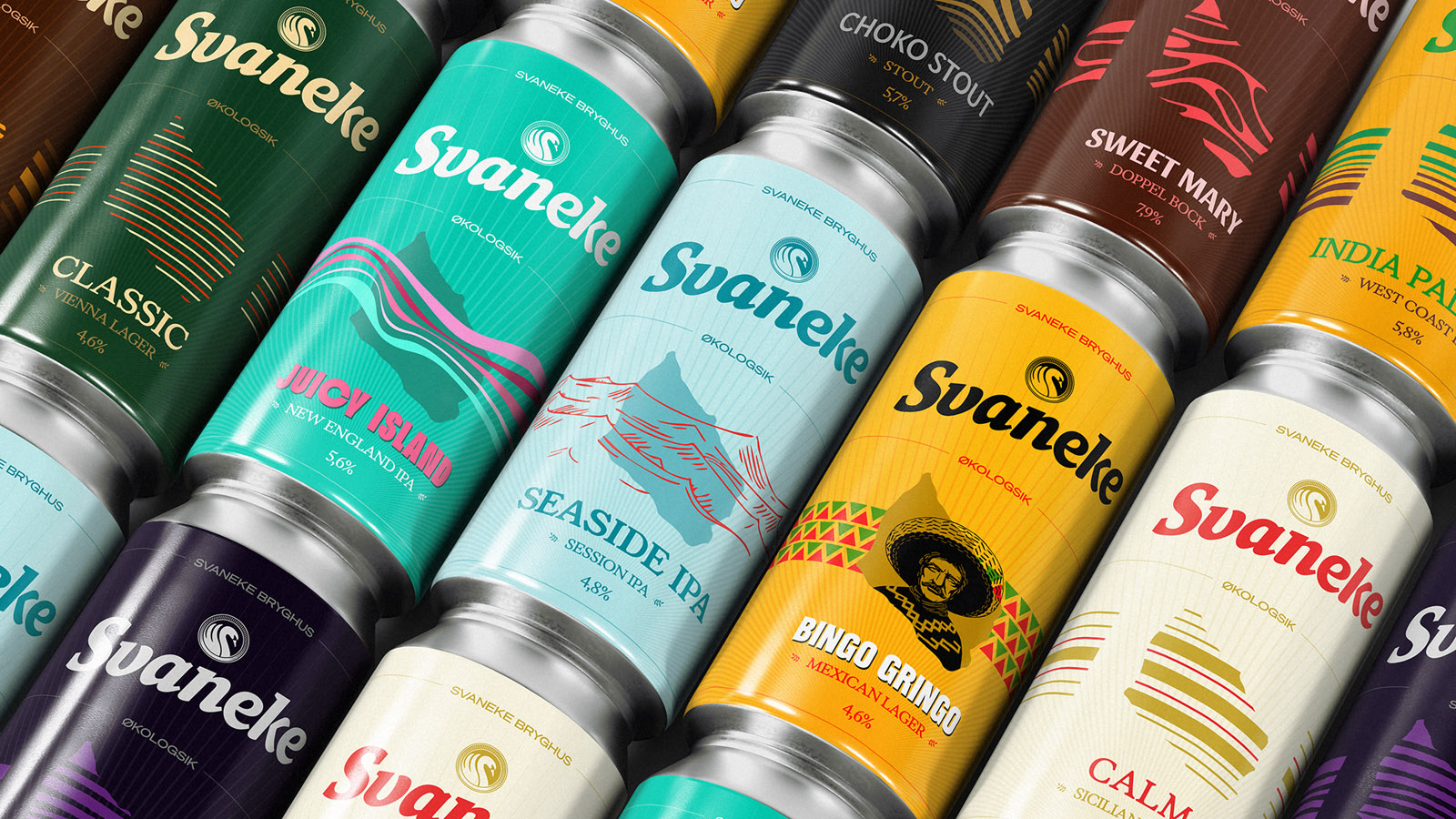 Signifly Refreshes Svaneke Bryghus with Packaging Design Inspired by Bornholm’s Landscape