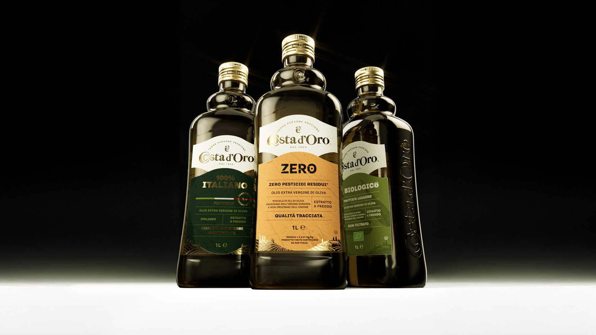 Costa d’Oro Olive Oil Packaging by Smarimo Redefines a Historic Brand Through a Premium Structural Design