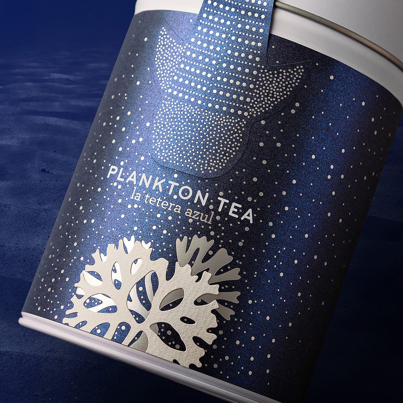 Estudio de Diseño Pablo Guerrero Develops Plankton Tea With a Multisensory Packaging Design Rooted in the Seabed