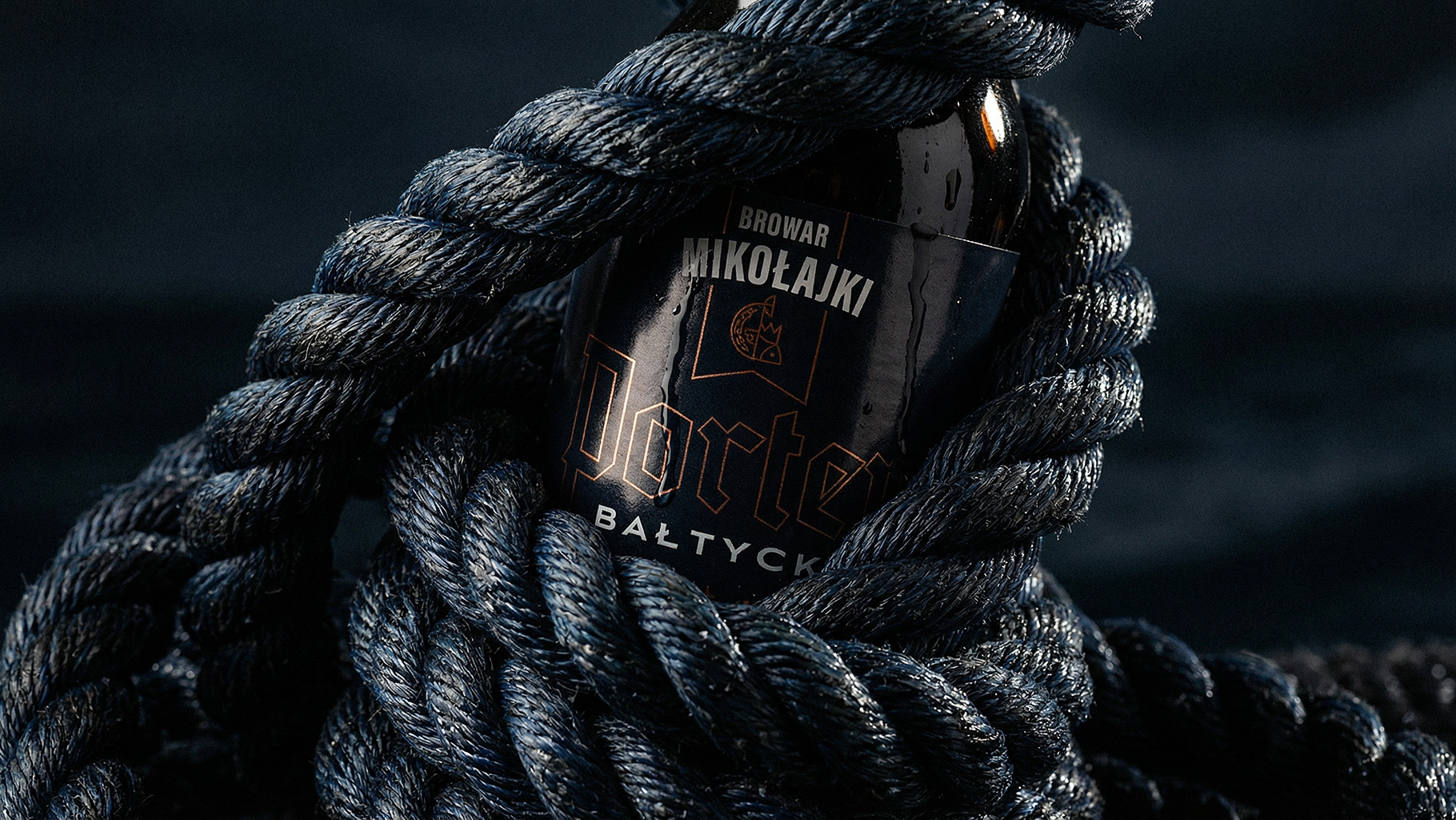 Porter Bałtycki Rum Barrel Edition Packaging by KJS Craft Captures Baltic Depth and Tropical Warmth