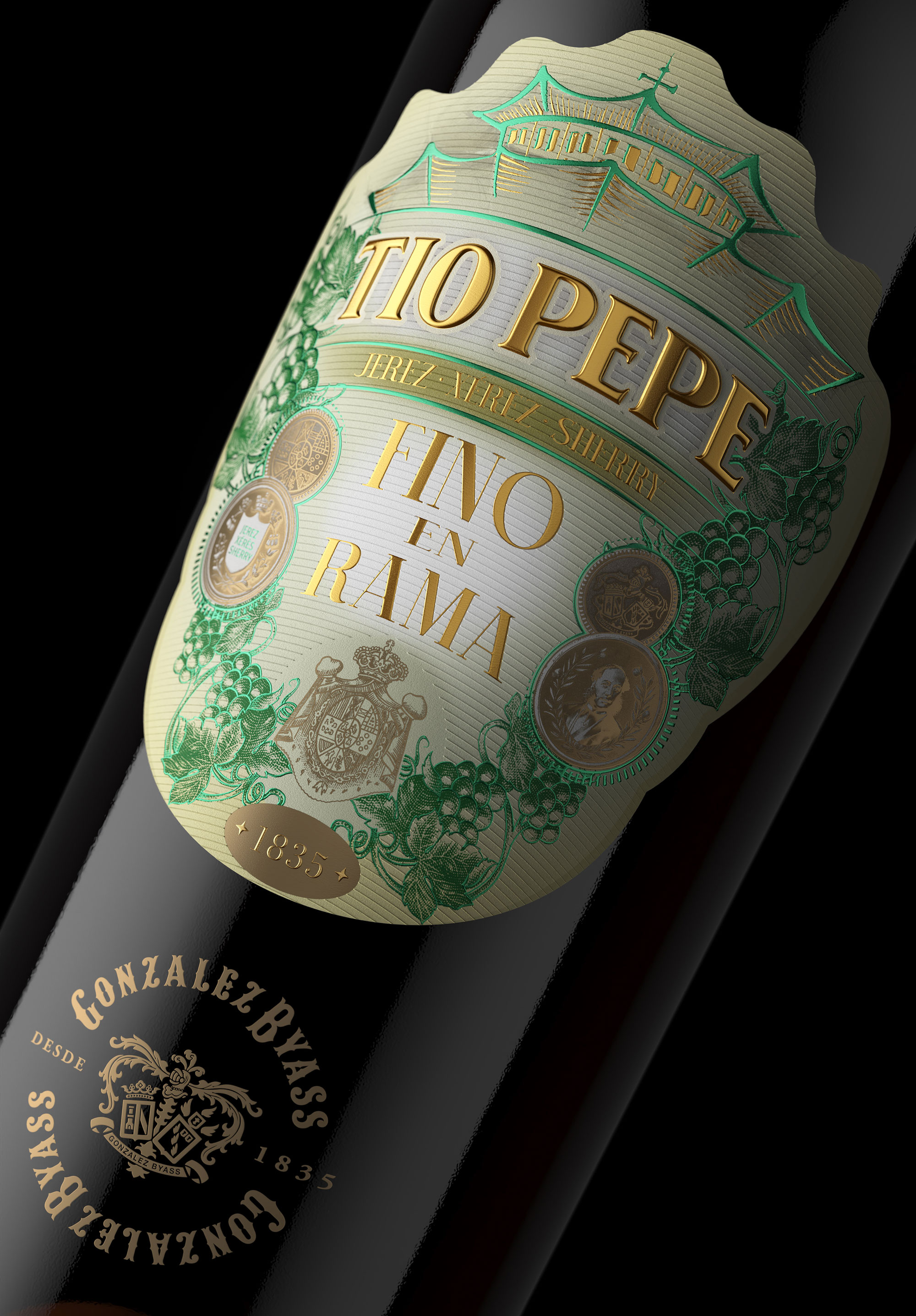 Hugo Zapata Estudio Shapes Tío Pepe En Rama 2026 Into a Refined Expression of Jerez Through Material Precision and Sensory Design