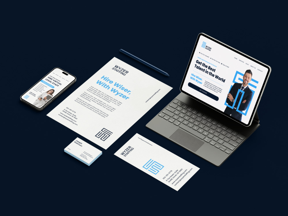 Wyzer Staffing Brand Identity by Shakshi Maheshwari