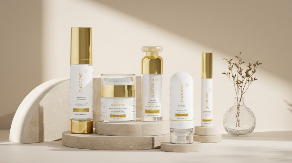 Siacera Skincare Brand Strategy, Identity, Packaging and Website Design by Shakshi Maheshwari