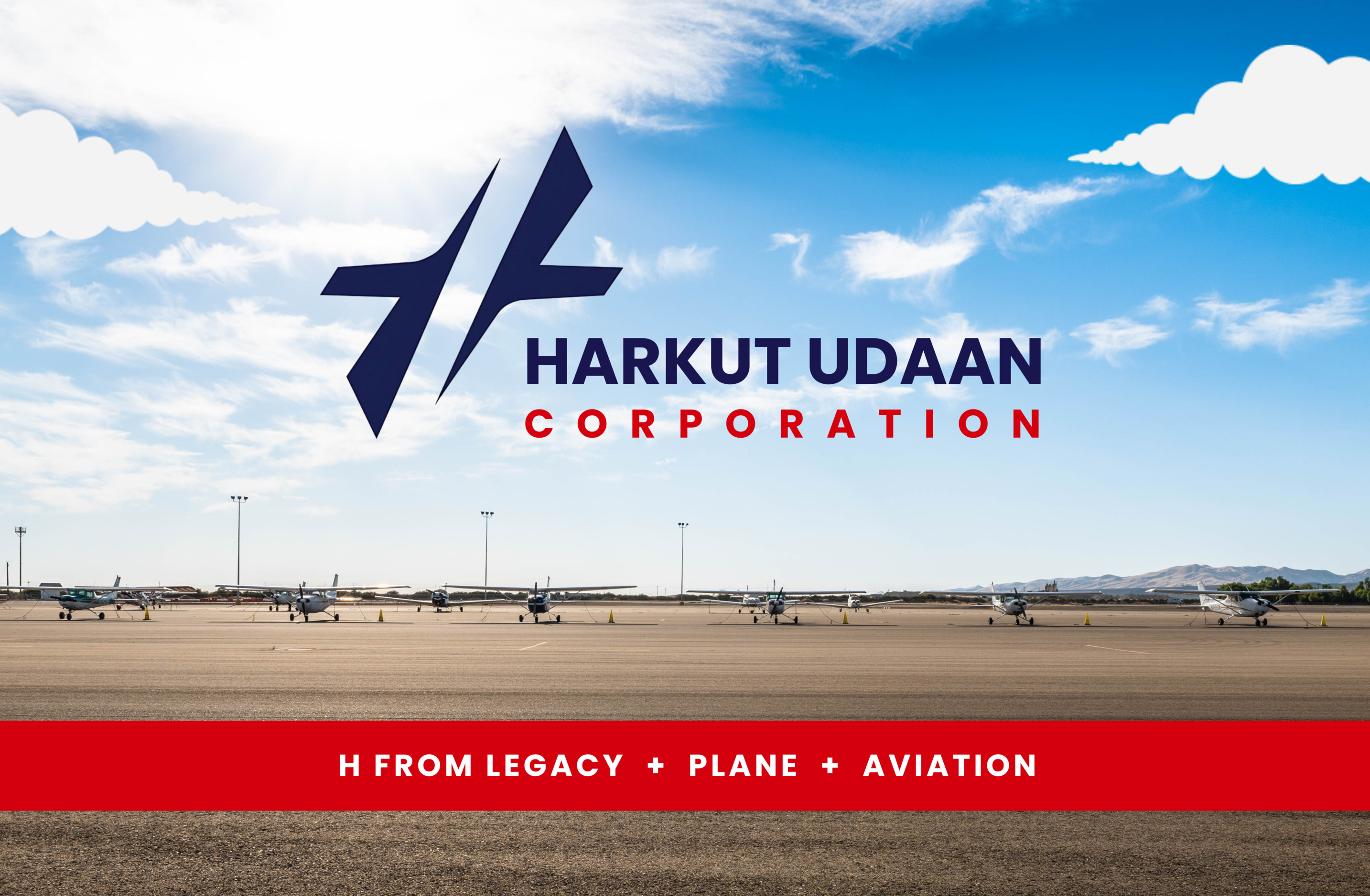 Harkut Udaan Corporation Brand Identity by Shakshi Maheshwari