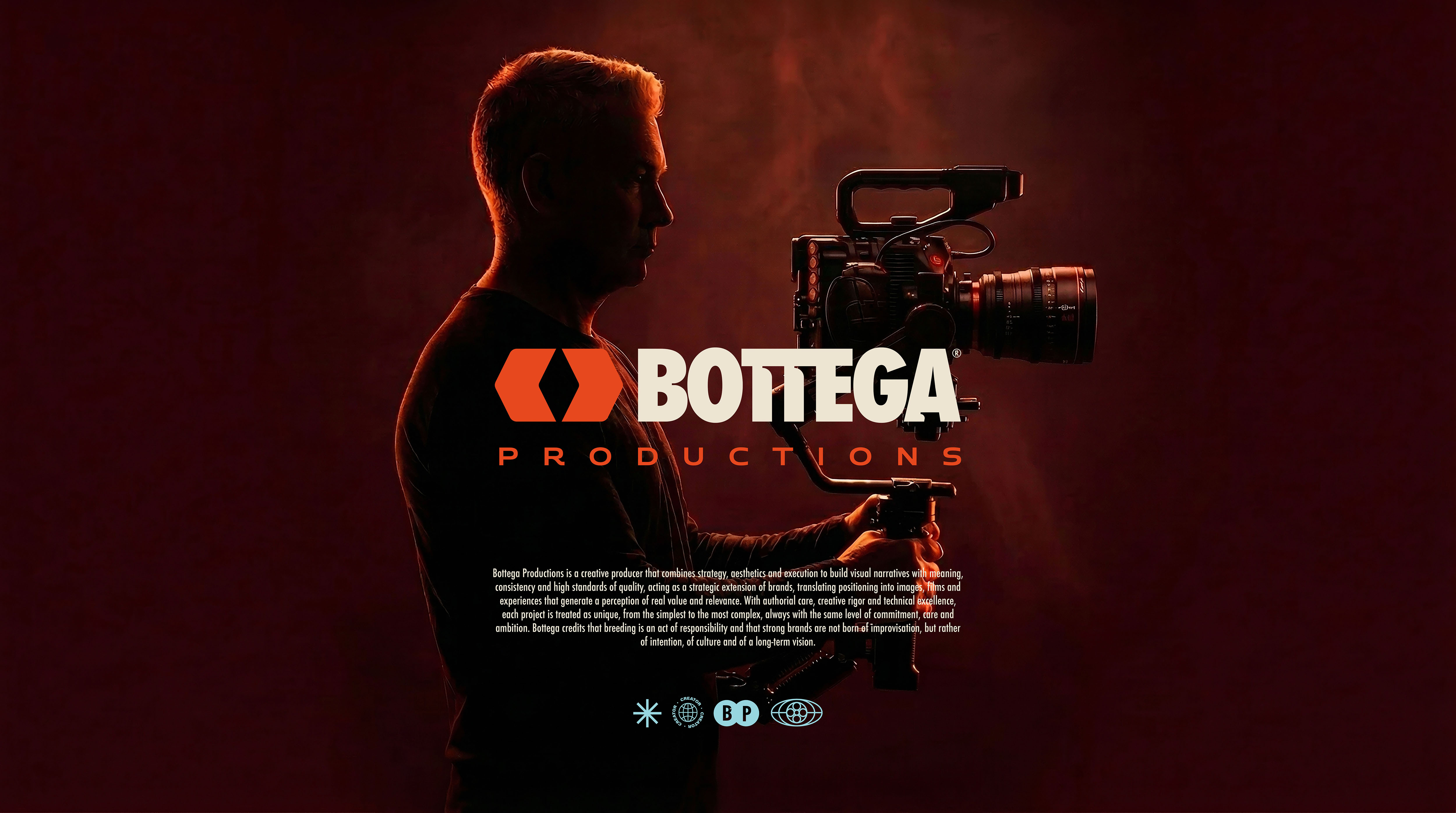 Kore Branding Develops Bottega Productions as a Creative Production Brand Rooted in Strategy Aesthetics and Visual Precision