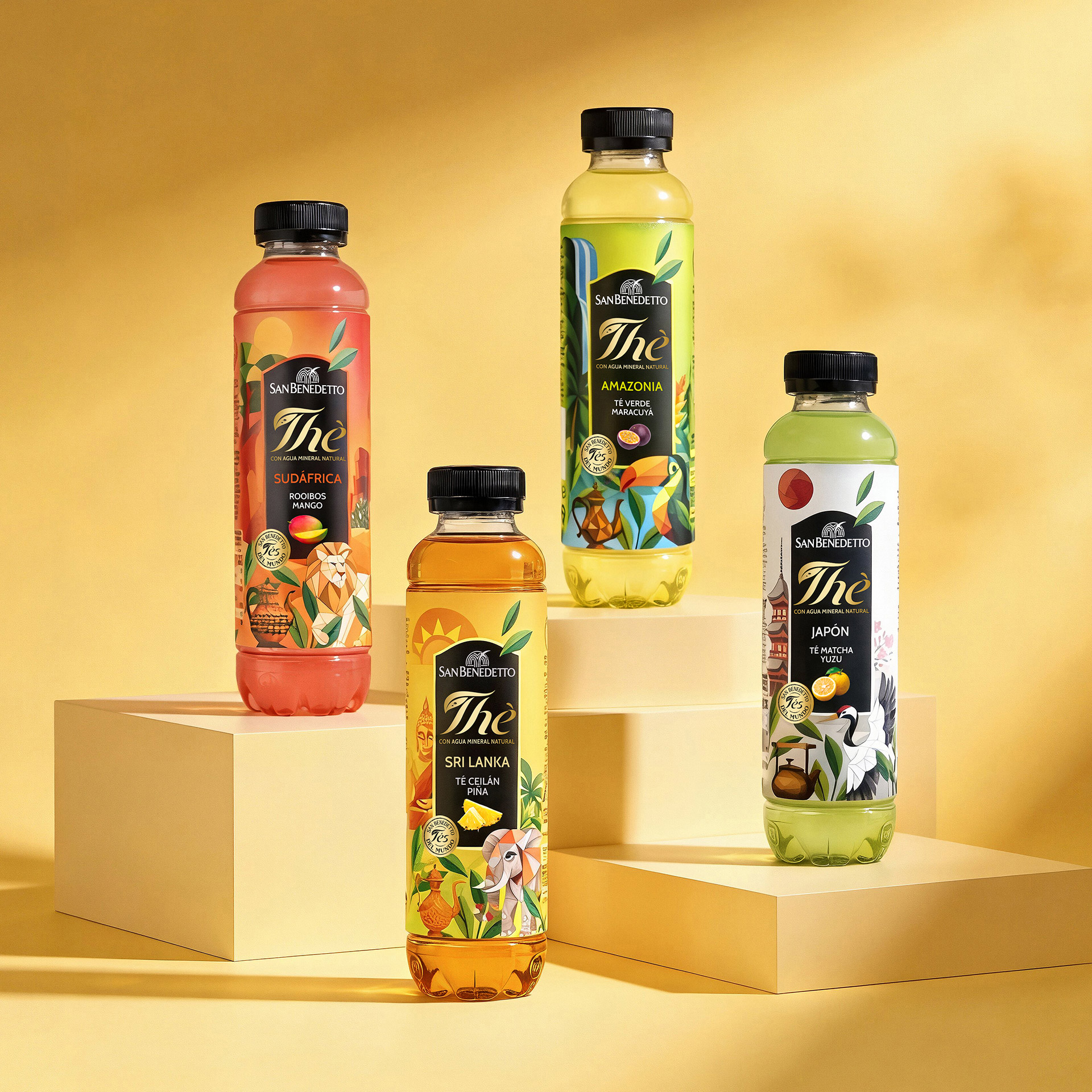 Concept_etform Designs Tés del Mundo for San Benedetto as a Global Tea Experience Through Packaging