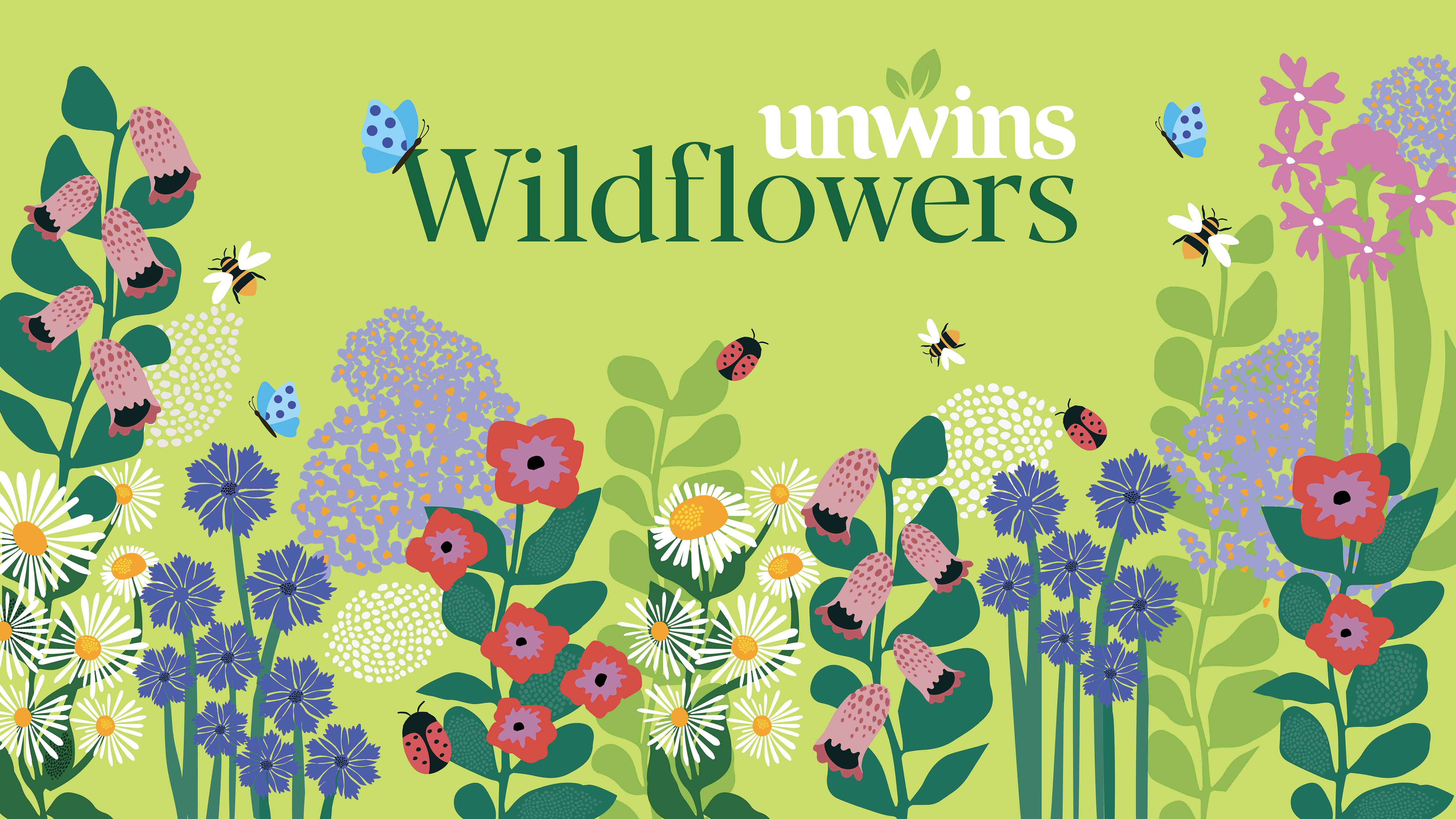 One Good Reason Redesigns Unwins Wildflower Seeds as a Garden Journal Experience Encouraging Everyday Biodiversity