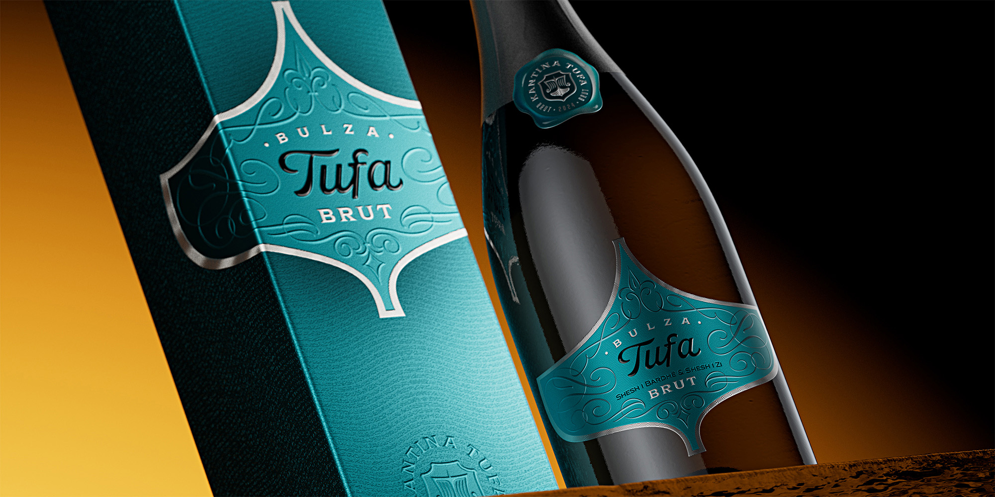 Luxury Branding for Sparkling Wine: The Tufa Bulza Project by the Labelmaker
