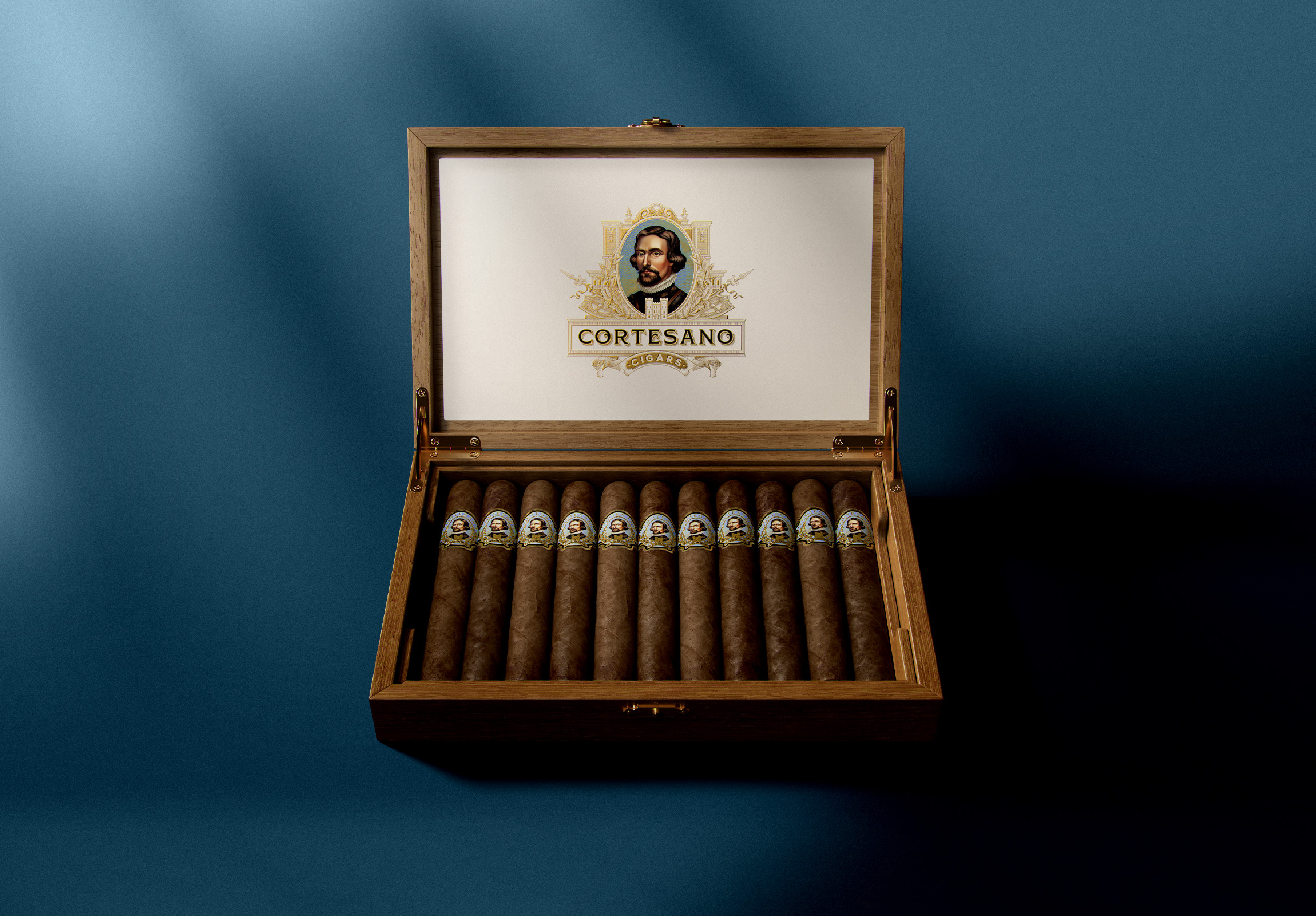 Widakk Design Studio Shapes Cortesano Cigars for Havana House Into a Regal Brand Identity Inspired by Courtly Heritage