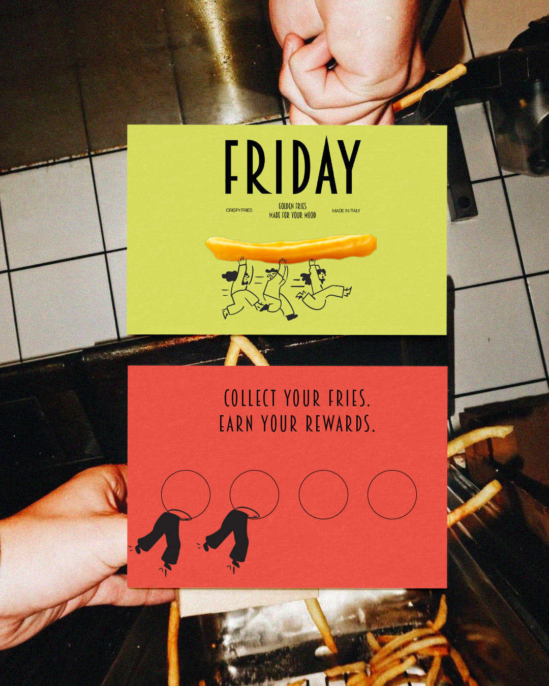 Jamila Ahmadova Develops Fryday as a Fast Food Brand Identity Centered on Craving Culture and Emotional Experience