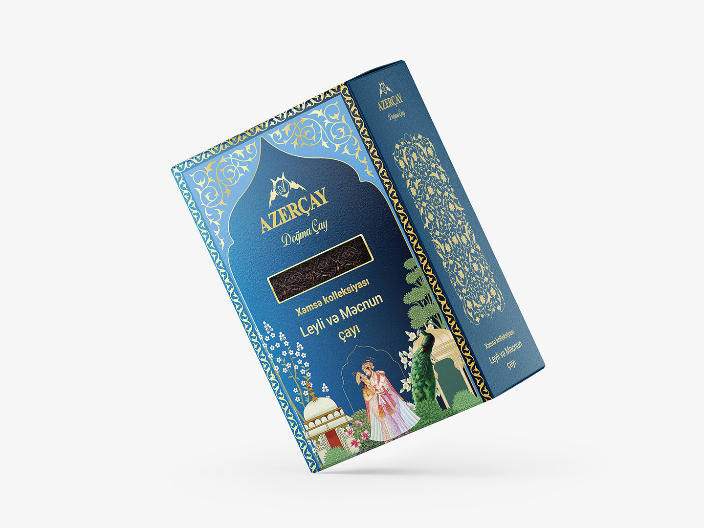 Vugar Babayev Develops Azerçay Khamsa Tea Collection as a Premium Packaging System Rooted in Literary Heritage